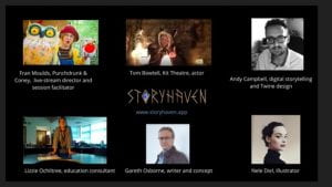 Images of Storyhaven creative team
